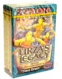 Image for Urza's Legacy Theme Deck - Time Drain - Magic: The Gathering