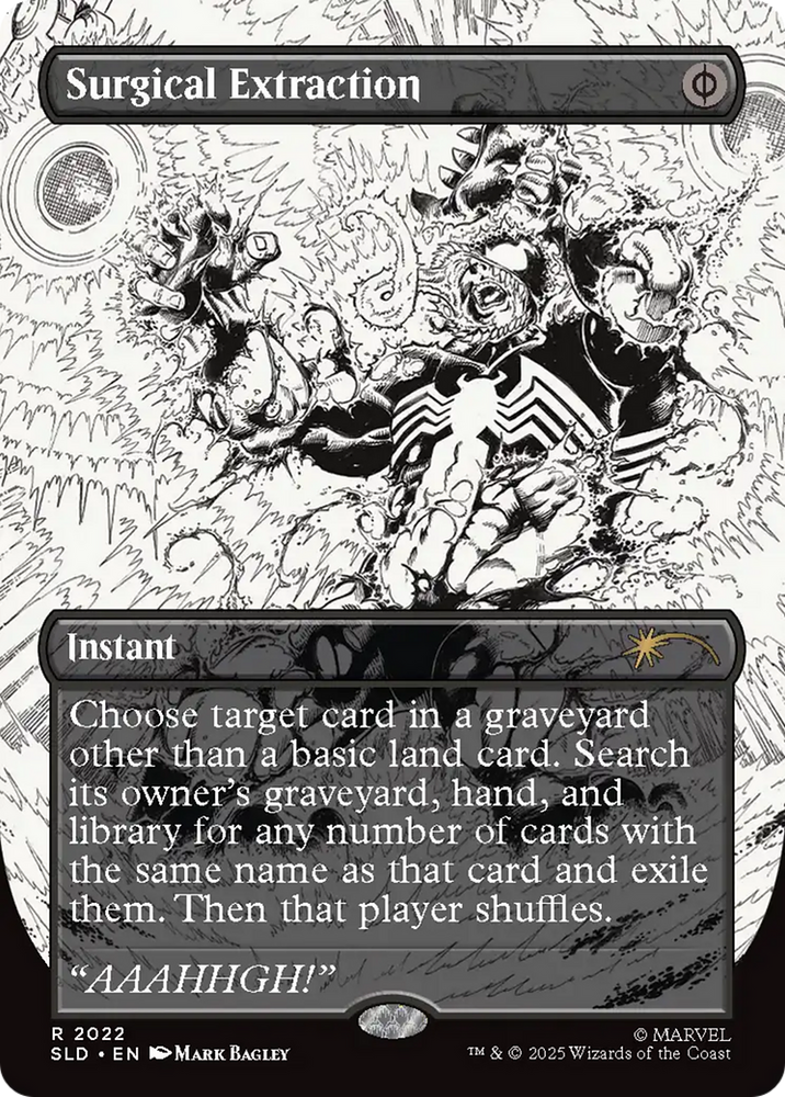 Surgical Extraction (2022) (Rainbow Foil) [Secret Lair Drop Series]
