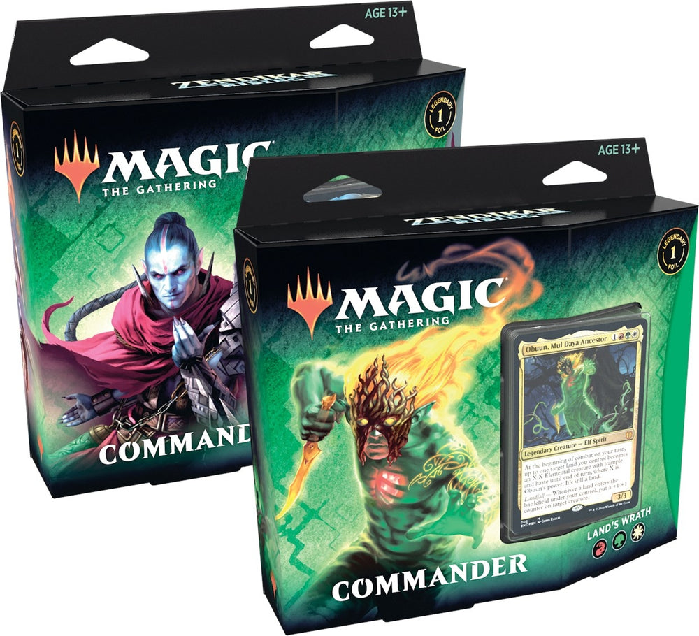 Image for Zendikar Rising - Commander Deck [Set of 2] - Magic: The Gathering