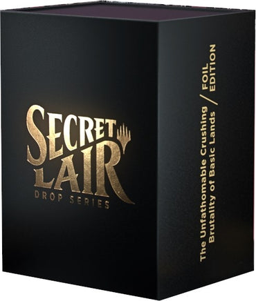 Image for Secret Lair Drop: The Unfathomable Crushing Brutality of Basic Lands - Traditional Foil Edition - Magic: The Gathering