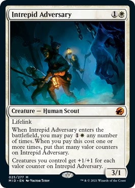 Intrepid Adversary [Innistrad: Midnight Hunt]
