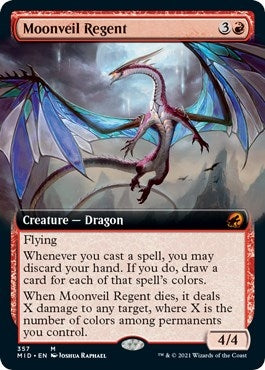 Image for Moonveil Regent (Extended Art) (357) - Magic: The Gathering