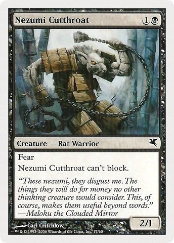 Image for Nezumi Cutthroat (17) (17) - Magic: The Gathering