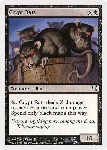 Image for Crypt Rats (28) - Magic: The Gathering