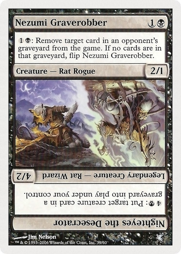 Image for Nezumi Graverobber // Nighteyes the Desecrator (39) (39) - Magic: The Gathering