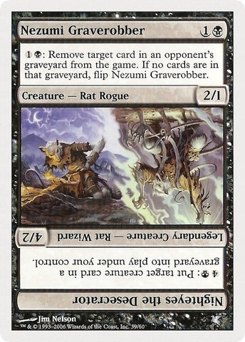 Image for Nezumi Graverobber // Nighteyes the Desecrator (39) (39) - Magic: The Gathering