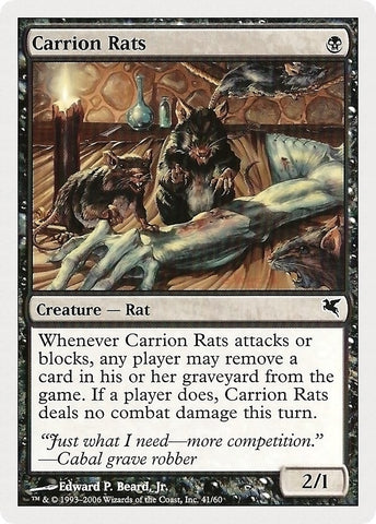 Image for Carrion Rats (41) (41) - Magic: The Gathering