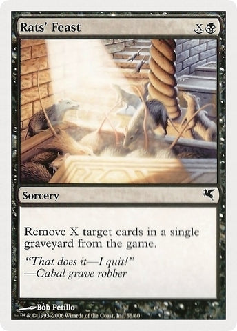 Image for Rats' Feast (55) (55) - Magic: The Gathering