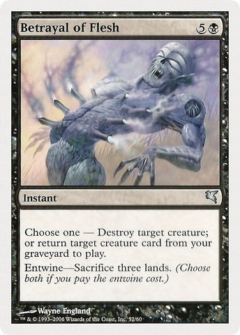Image for Betrayal of Flesh (52) - Magic: The Gathering