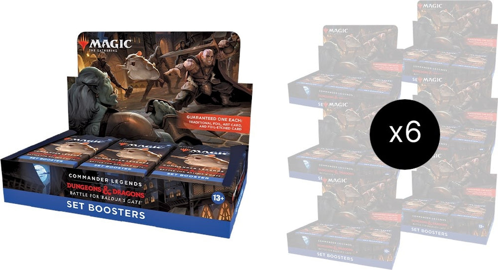 Image for Commander Legends: Battle for Baldur's Gate - Set Booster Box Case - Magic: The Gathering