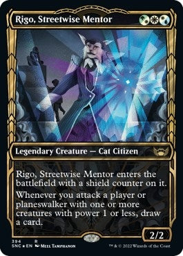 Image for Rigo, Streetwise Mentor (Gilded Foil) (394) - Magic: The Gathering