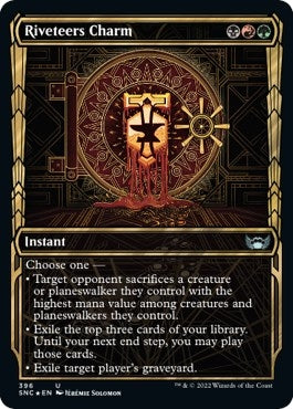 Image for Riveteers Charm (Gilded Foil) (396) - Magic: The Gathering