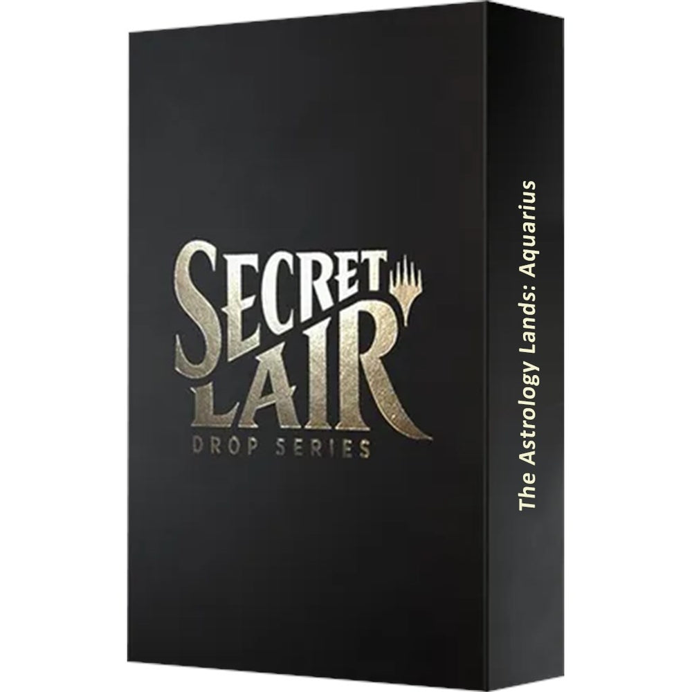 Image for Secret Lair Drop: Astrology Lands (Aquarius) - Non-Foil Edition - Magic: The Gathering