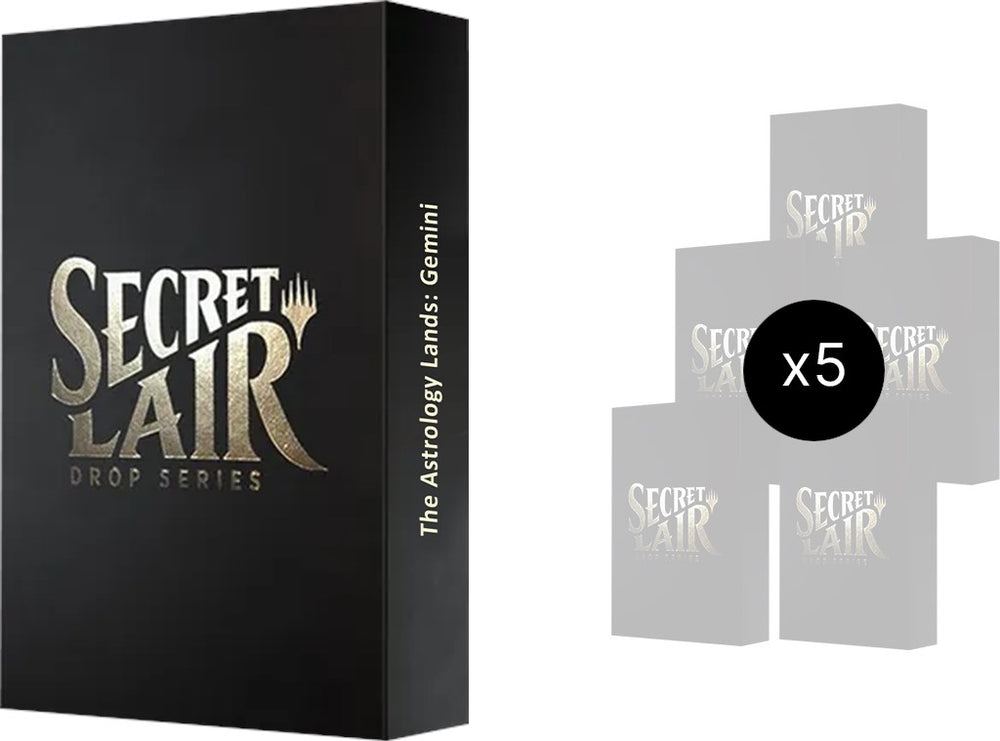 Image for Secret Lair Drop: Astrology Lands (Gemini) Bundle - Non-Foil Edition - Magic: The Gathering
