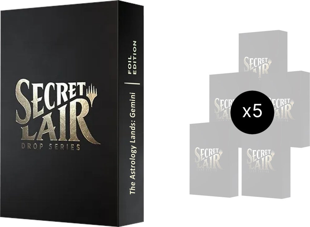 Image for Secret Lair Drop: Astrology Lands (Gemini) Bundle - Traditional Foil Edition - Magic: The Gathering