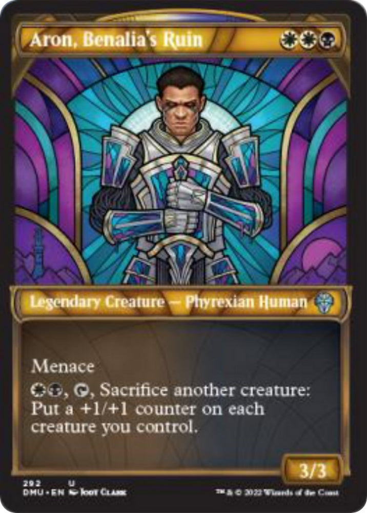 Image for Aron, Benalia's Ruin (Showcase) (292) - Magic: The Gathering