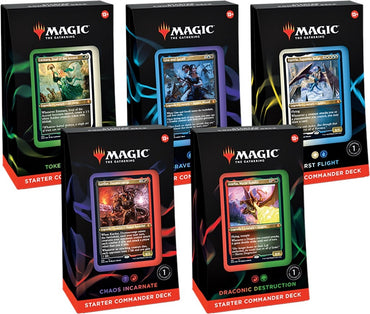 Image for Starter Commander Deck - Set of 5 - Magic: The Gathering