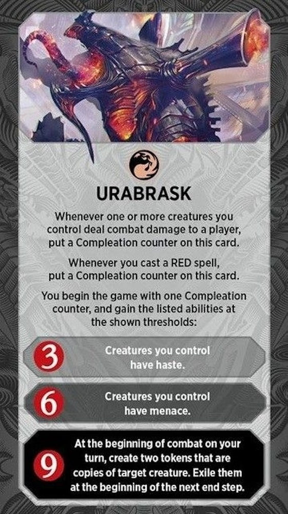 Image for Urabrask Praetor Alignment Card - Magic: The Gathering