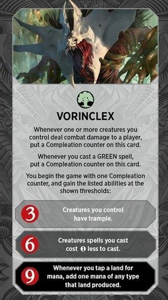 Image for Vorinclex Praetor Alignment Card - Magic: The Gathering