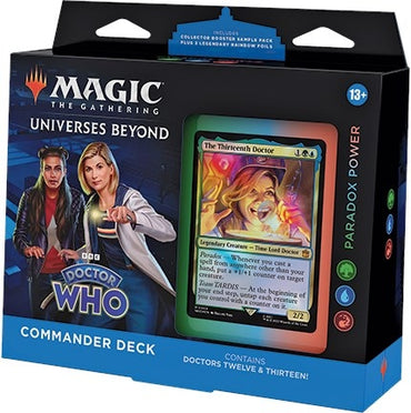 Image for Universes Beyond: Doctor Who - Paradox Power Commander Deck - Magic: The Gathering