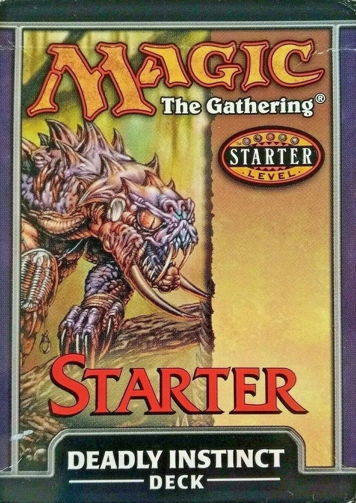 Image for Starter 1999 Theme Deck - Deadly Instinct - Magic: The Gathering