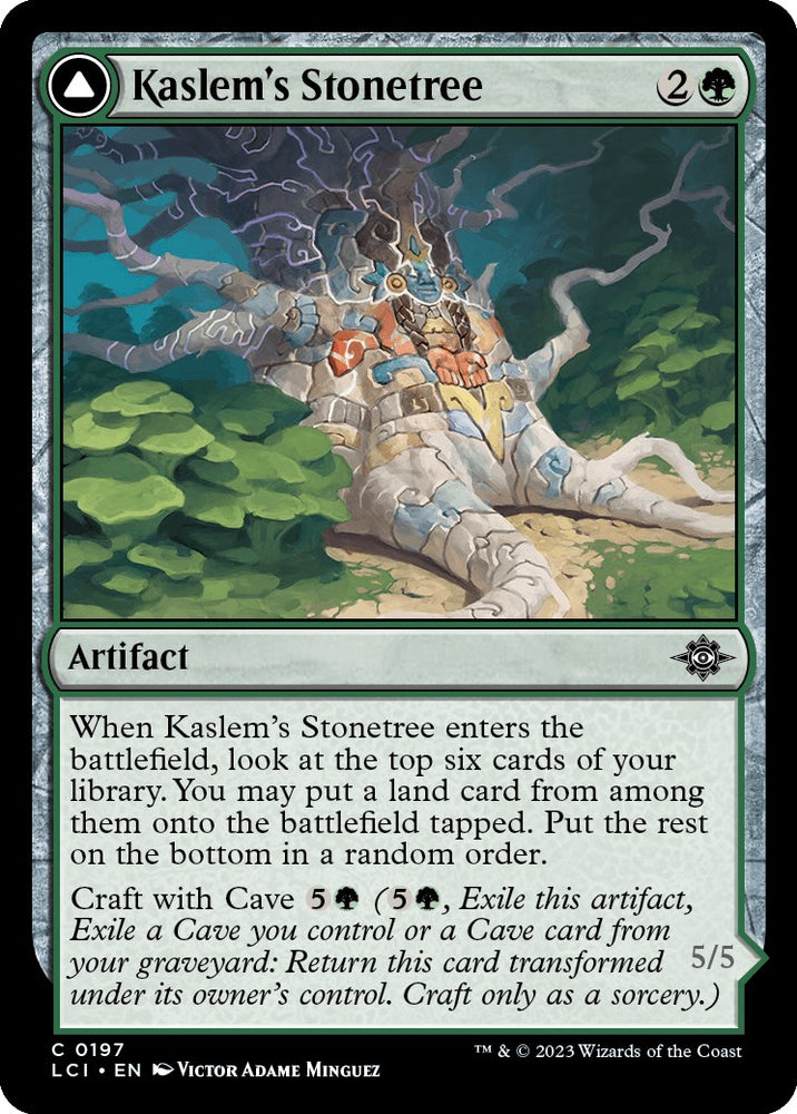 Kaslem's Stonetree [The Lost Caverns of Ixalan]