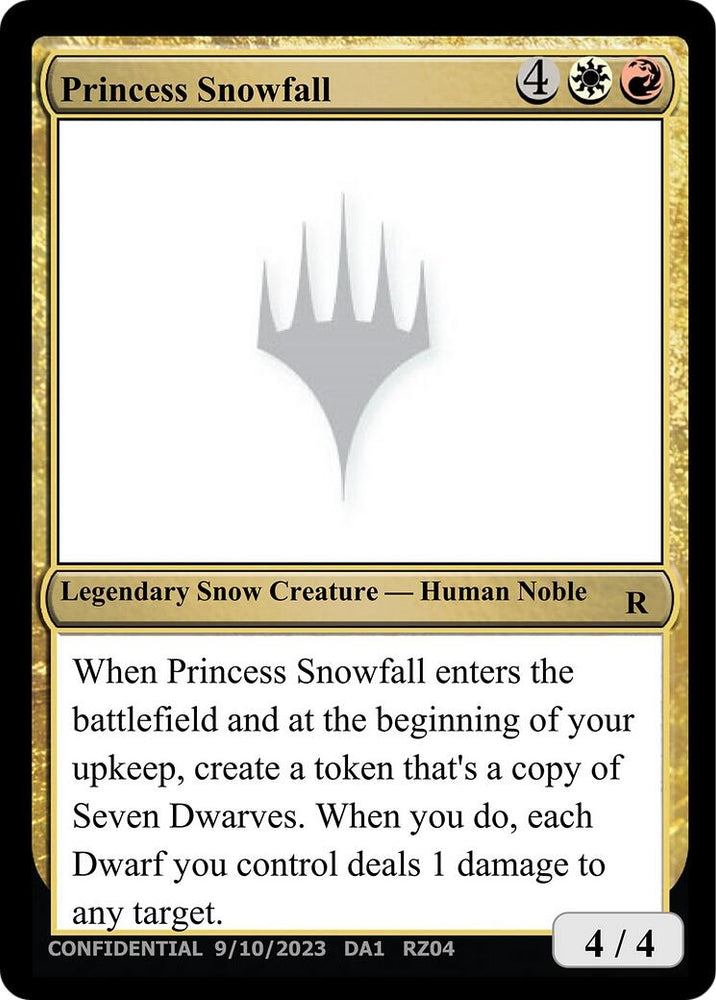 Image for Princess Snowfall - Magic: The Gathering