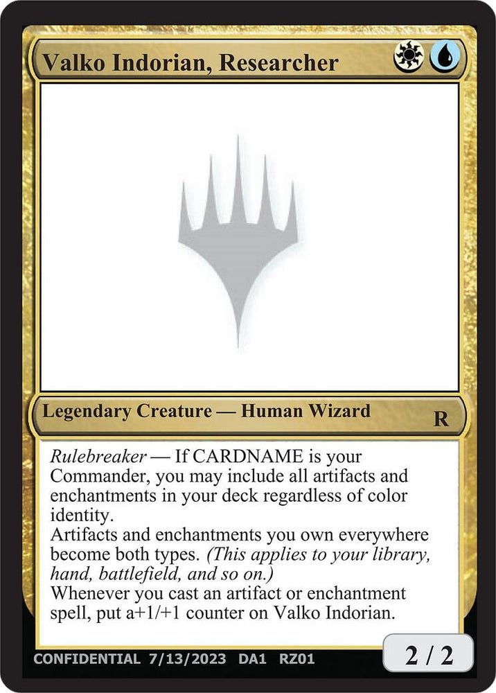 Image for Valko Indorian, Researcher - Magic: The Gathering