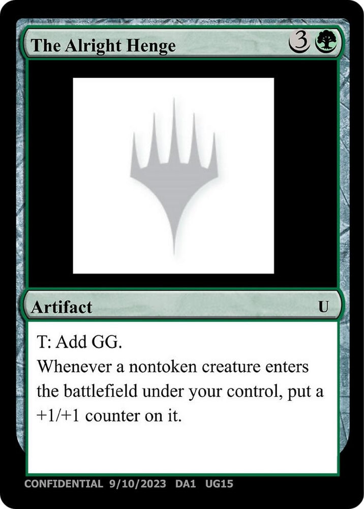 Image for The Alright Henge - Magic: The Gathering