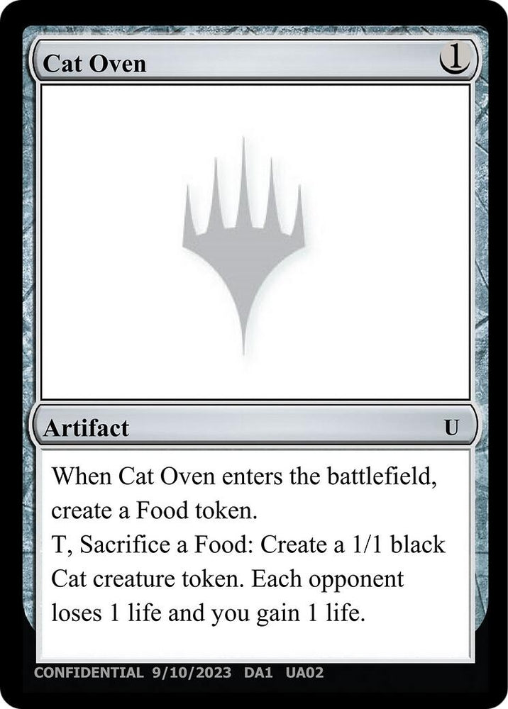 Image for Cat Oven - Magic: The Gathering