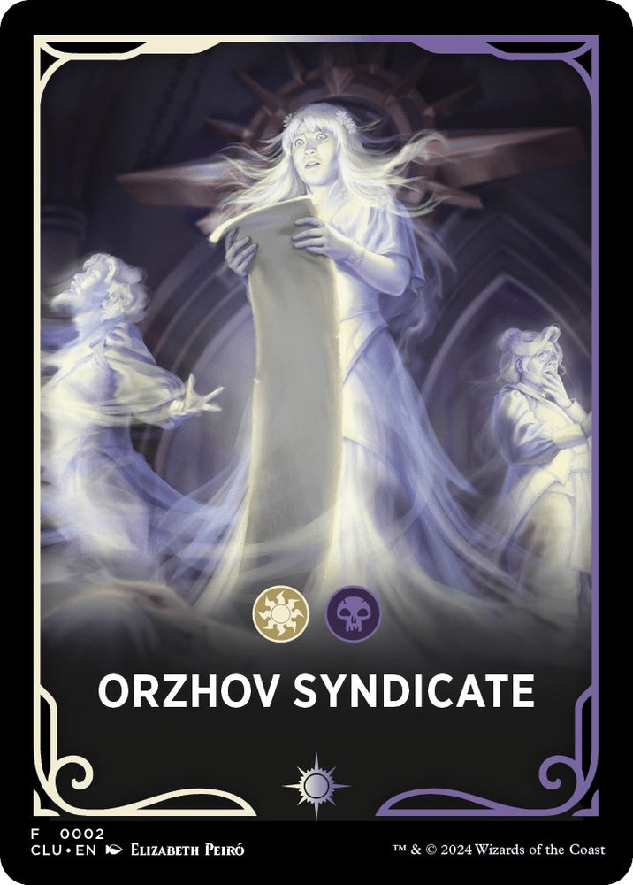 Image for Orzhov Syndicate Theme Card (2) - Magic: The Gathering