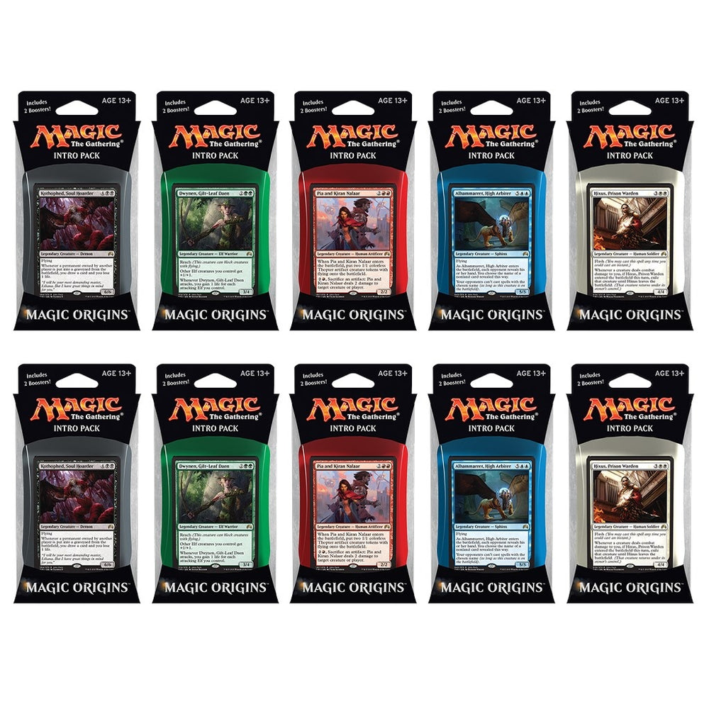 Image for Magic Origins - Intro Pack Display - Magic: The Gathering