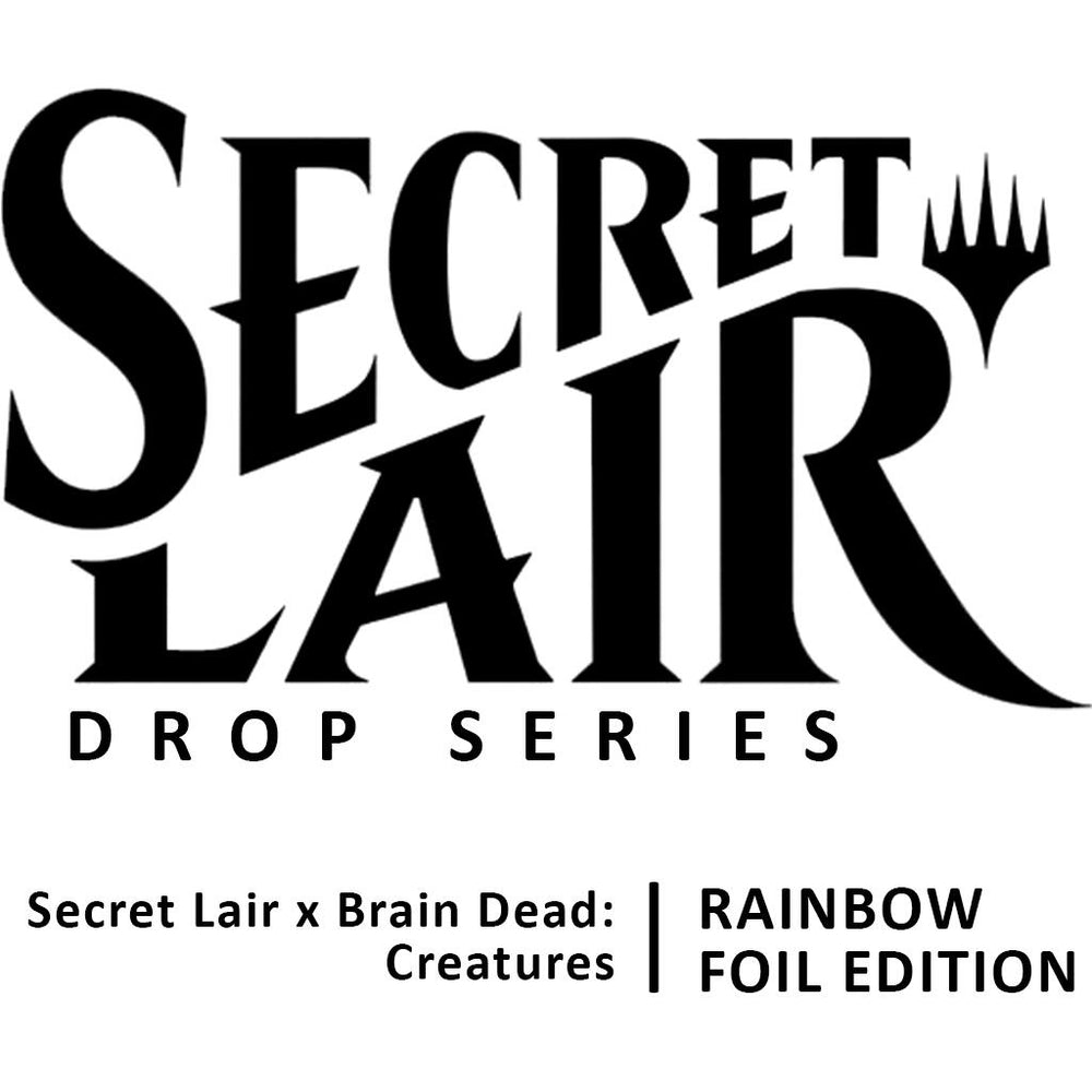 Image for Secret Lair Drop: Secret Lair x Brain Dead: Creatures - Rainbow Foil Edition - Magic: The Gathering
