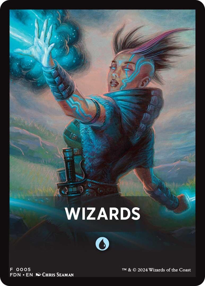 Image for Wizards Theme Card (5) (FDN) - Magic: The Gathering