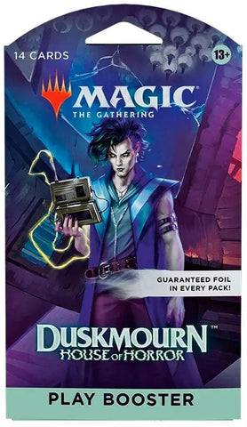 Image for Duskmourn: House of Horror - Sleeved Play Booster Pack - Magic: The Gathering