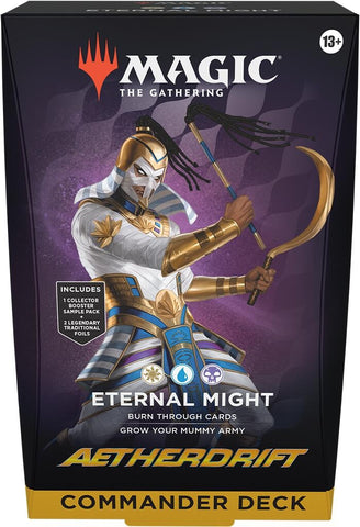 Image for Aetherdrift Commander Deck - Eternal Might - Magic: The Gathering