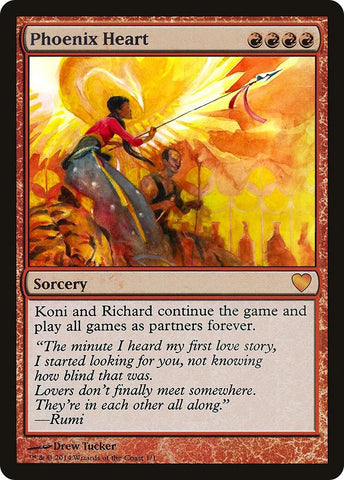 Image for Phoenix Heart (1) - Magic: The Gathering