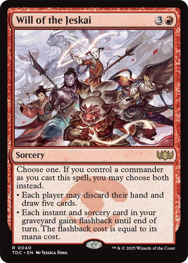 Will of the Jeskai [Tarkir: Dragonstorm Commander]