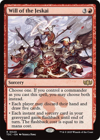 Will of the Jeskai [Tarkir: Dragonstorm Commander]