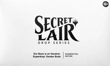 Image for Secret Lair Drop: Our Boss is on Vacation Superdrop: Garden Buds - Rainbow Foil Edition - Magic: The Gathering