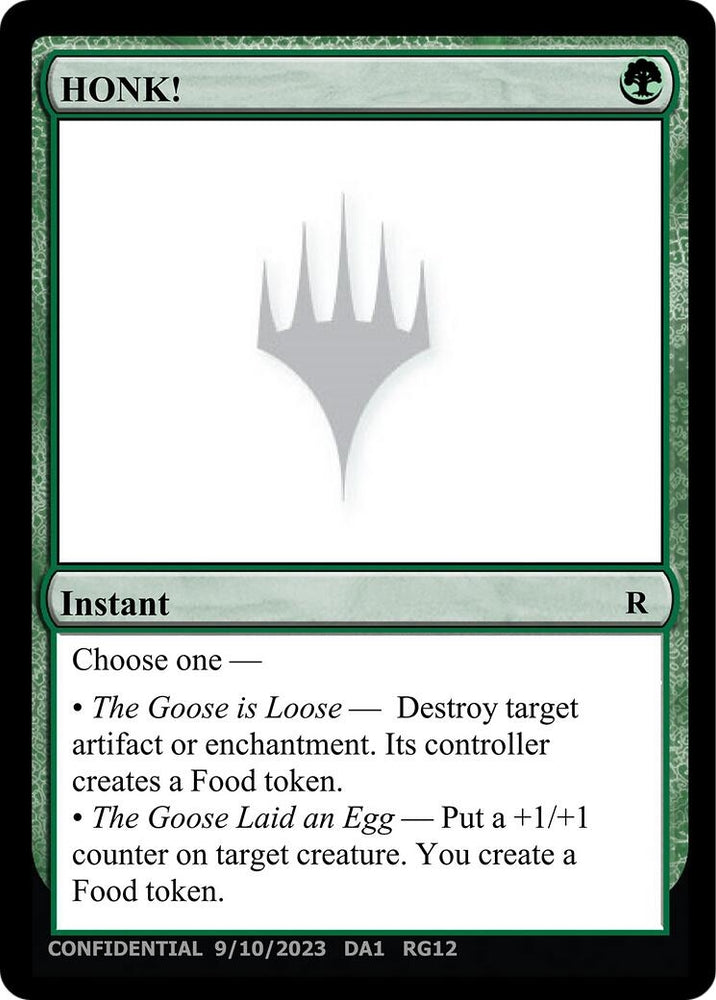 Image for HONK! - Magic: The Gathering
