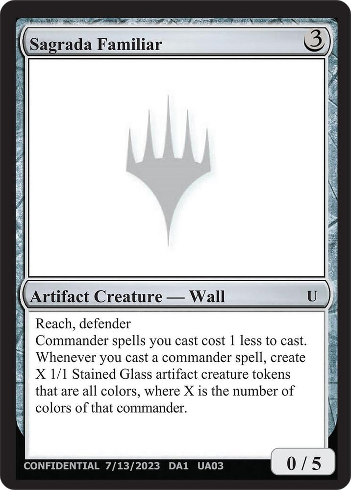 Image for Sagrada Familiar - Magic: The Gathering