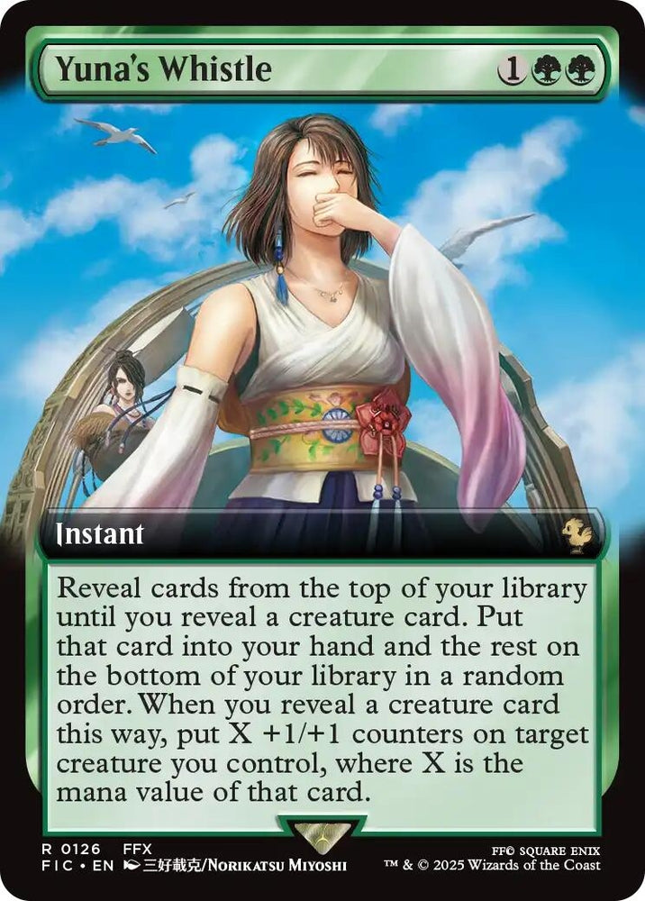 Yuna's Whistle (Extended Art) [FINAL FANTASY Commander]