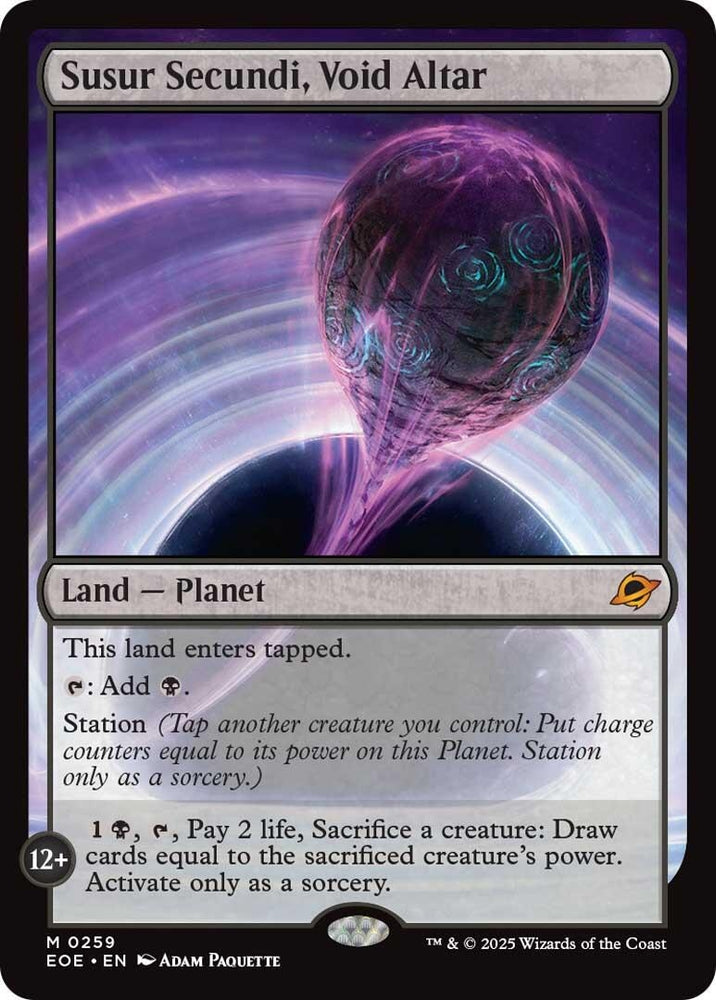 Susur Secundi, Void Altar [Edge of Eternities]
