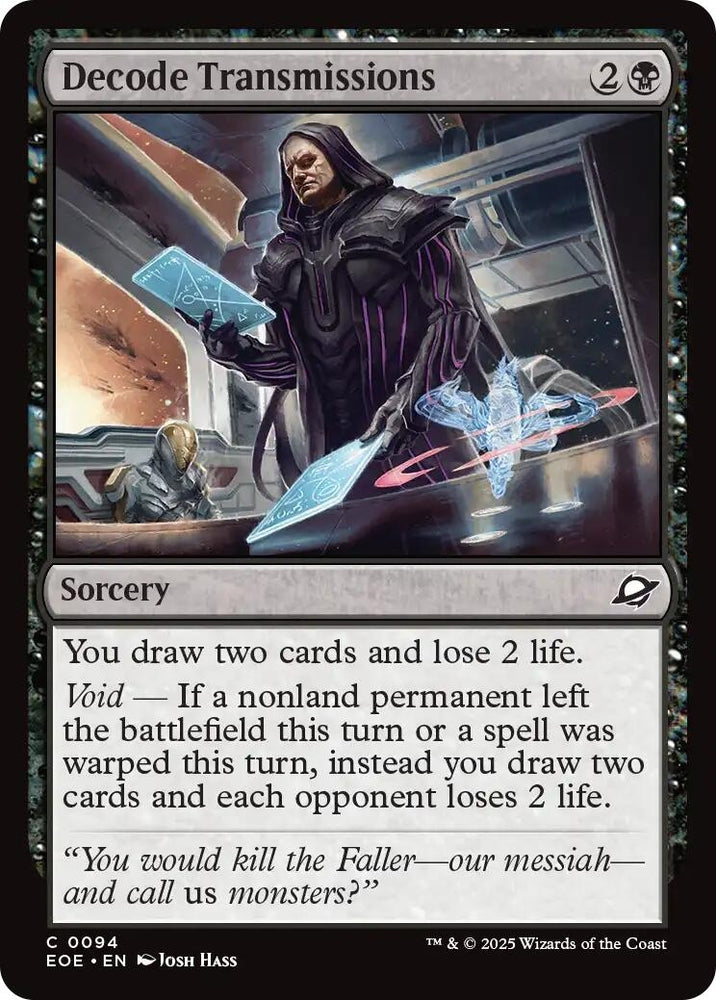 Decode Transmissions [Edge of Eternities]