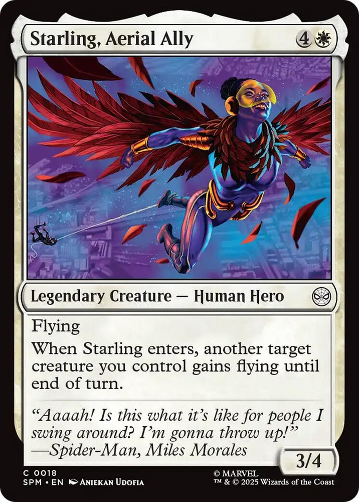 Starling, Aerial Ally [Marvel's Spider-Man]
