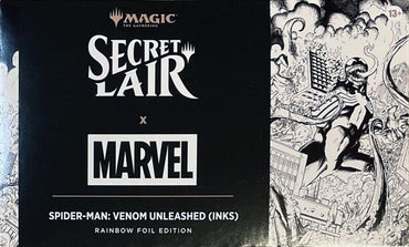 Image for Secret Lair Drop: Secret Lair x Marvel's Spider-Man: Venom Unleashed (Inks) - Rainbow Foil Edition - Magic: The Gathering