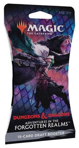 Image for Adventures in the Forgotten Realms - Sleeved Draft Booster Pack - Magic: The Gathering