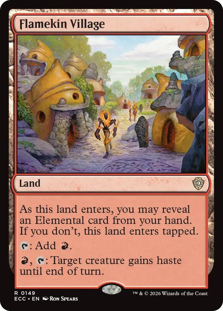 Image for Flamekin Village (149) - Magic: The Gathering