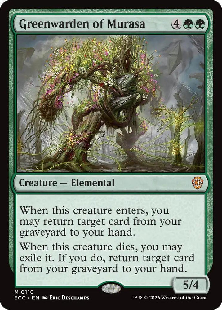 Image for Greenwarden of Murasa (110) - Magic: The Gathering